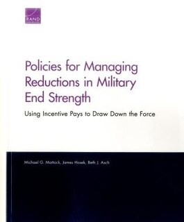 Front cover_Policies For Managing Reductions In Military End Strength
