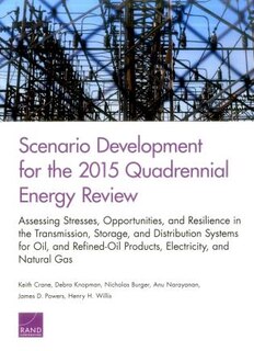 Front cover_Scenario Development for the 2015 Quadrennial Energy Review