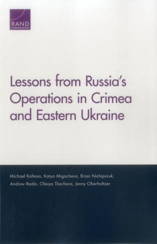 Lessons From Russia's Operations In Crimea And Eastern Ukraine