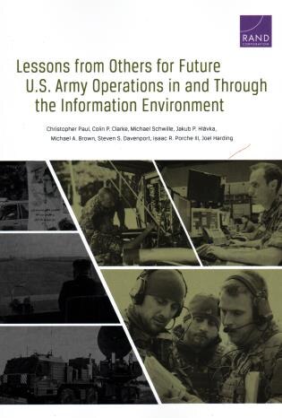 Front cover_Lessons From Others For Future U.s. Army Operations In And Through The Information Environment