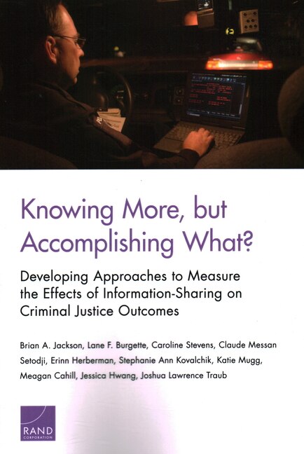 Front cover_Knowing More, But Accomplishing What?