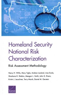 Couverture_Homeland Security National Risk Characterization