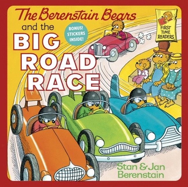 Front cover_The Berenstain Bears and the Big Road Race