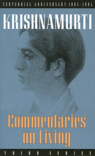 Couverture_Commentaries on Living
