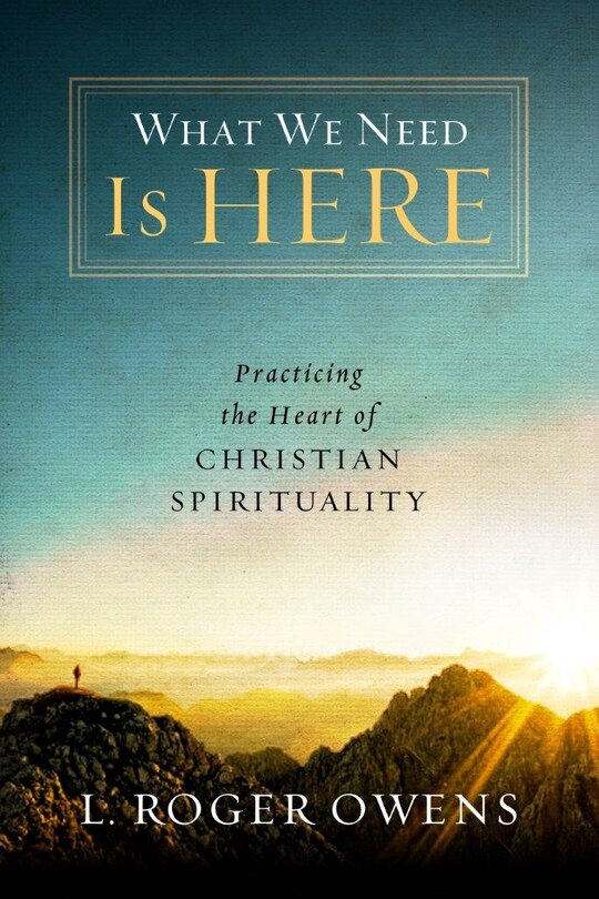 Front cover_What We Need Is Here