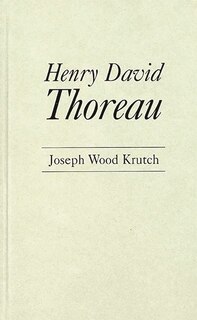 Front cover_Henry David Thoreau