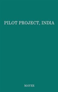 Front cover_Pilot Project, India