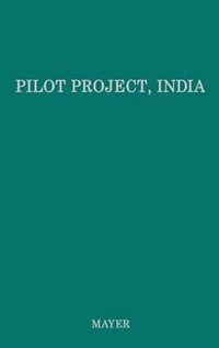 Front cover_Pilot Project, India