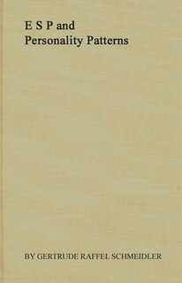 Front cover_Esp And Personality Patterns
