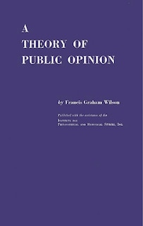 Front cover_A Theory Of Public Opinion