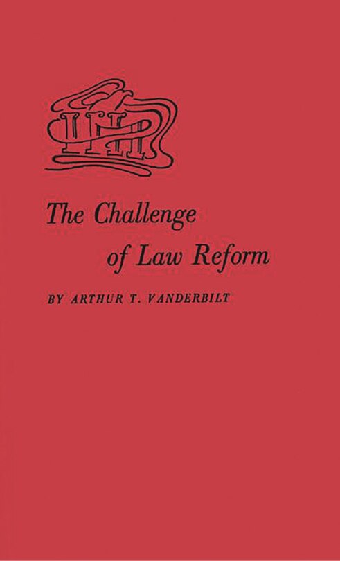 Front cover_The Challenge of Law Reform