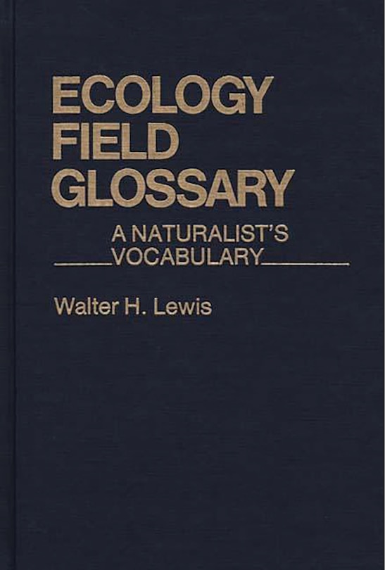 Couverture_Ecology Field Glossary