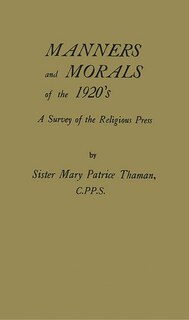 Front cover_Manners and Morals
