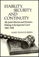 Front cover_Stability, Security, and Continuity