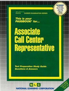 Front cover_Associate Call Center Representative
