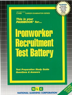 Couverture_Ironworker Recruitment Test Battery