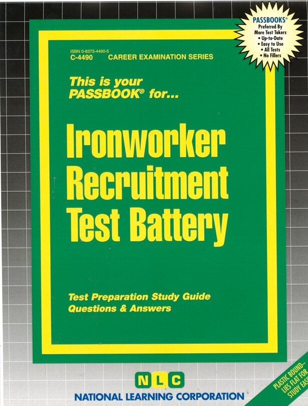 Couverture_Ironworker Recruitment Test Battery