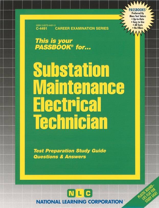 Front cover_Substation Maintenance Electrical Technician