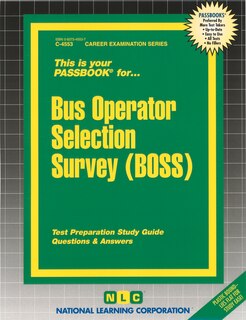 Front cover_Bus Operator Selection Survey (BOSS)