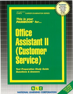 Front cover_Office Assistant II (Customer Service)