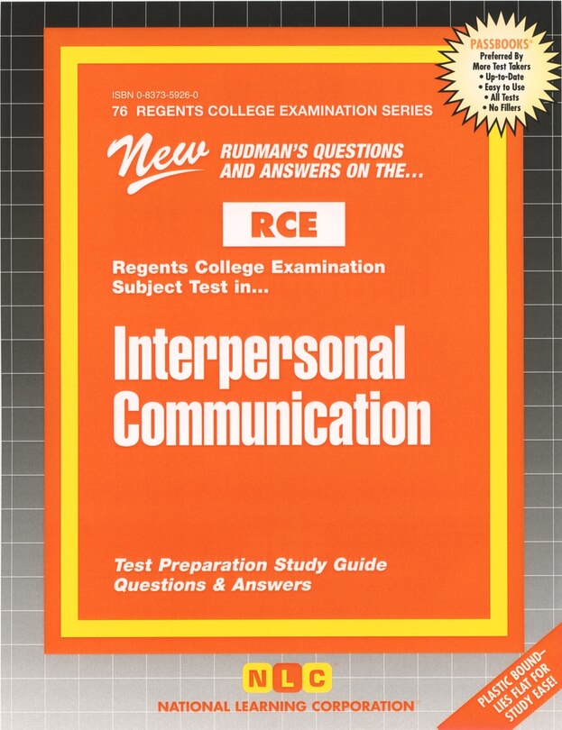 Front cover_Interpersonal Communication