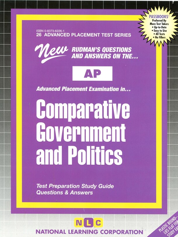 Front cover_Comparative Government and Politics