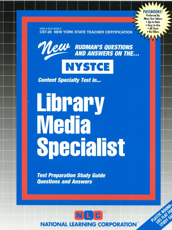 Front cover_Library Media Specialist