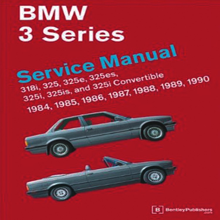 Front cover_BMW 3 Series Service Manual 1984-1990