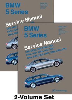 Couverture_BMW 5 Series (E60, E61) Service Manual: 2004, 2005, 2006, 2007, 2008, 2009, 2010