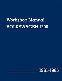Front cover_Volkswagen 1200 (Type 11, 14, 15) Workshop Manual: 1961-1965