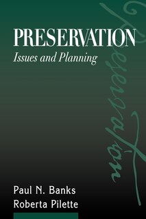 Couverture_Preservation: Issues And Planning