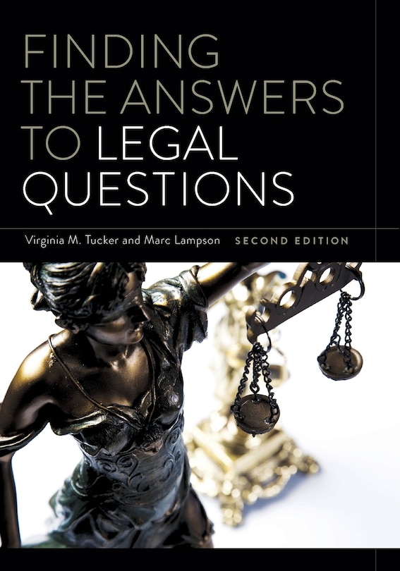 Couverture_Finding The Answers To Legal Questions