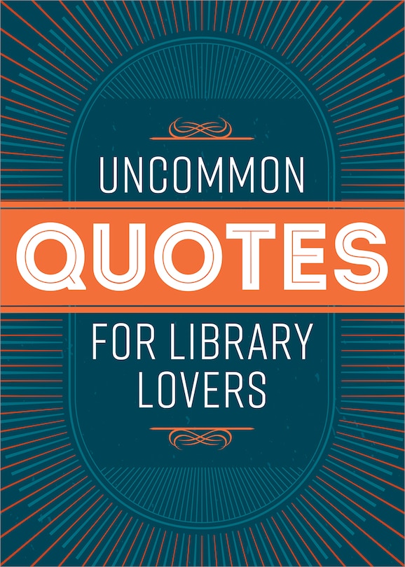 Front cover_Uncommon Quotes for Library Lovers