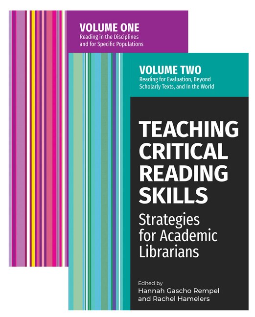 Couverture_Teaching Critical Reading Skills: Strategies for Academic Librarians Set