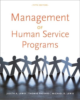 Front cover_Management Of Human Service Programs