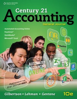 Front cover_Working Papers, Chapters 1-17 For Gilbertson/lehman/gentene's Century 21 Accounting: General Journal, 10th