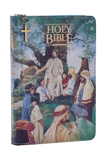 Front cover_KJV Classic Children's Bible, Seaside Edition, Full-color Illustrations with Zipper (Hardcover)