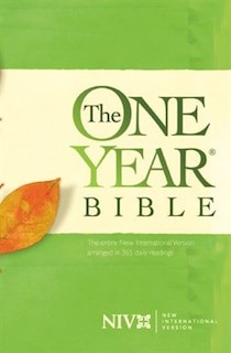 Front cover_The One Year Bible NIV