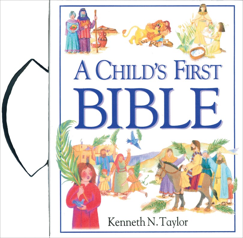 Front cover_A Child's First Bible, With Handle