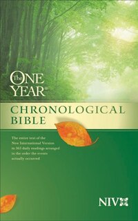 Couverture_The One Year Chronological Bible NIV