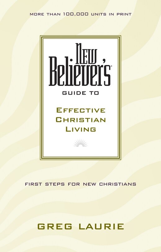 Front cover_New Believer's Guide To Effective Christian Living