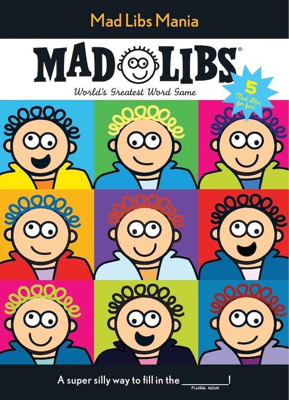 Front cover_Mad Libs Mania
