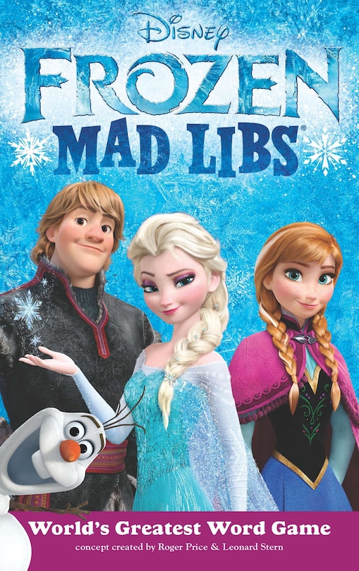 Front cover_Frozen Mad Libs
