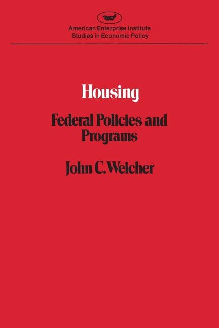 Front cover_Housing: Federal Policies