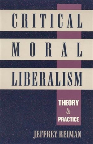 Front cover_Critical Moral Liberalism