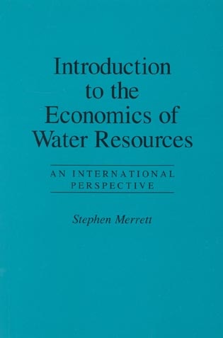 Front cover_Introduction to the Economics of Water Resources