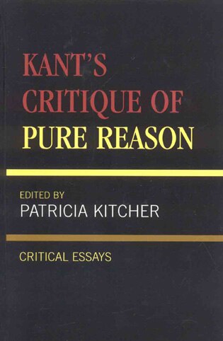 Front cover_Kant's Critique of Pure Reason