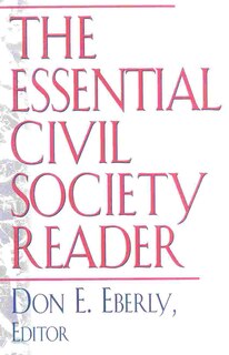 Front cover_The Essential Civil Society Reader