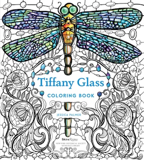 Front cover_Tiffany Glass Coloring Book