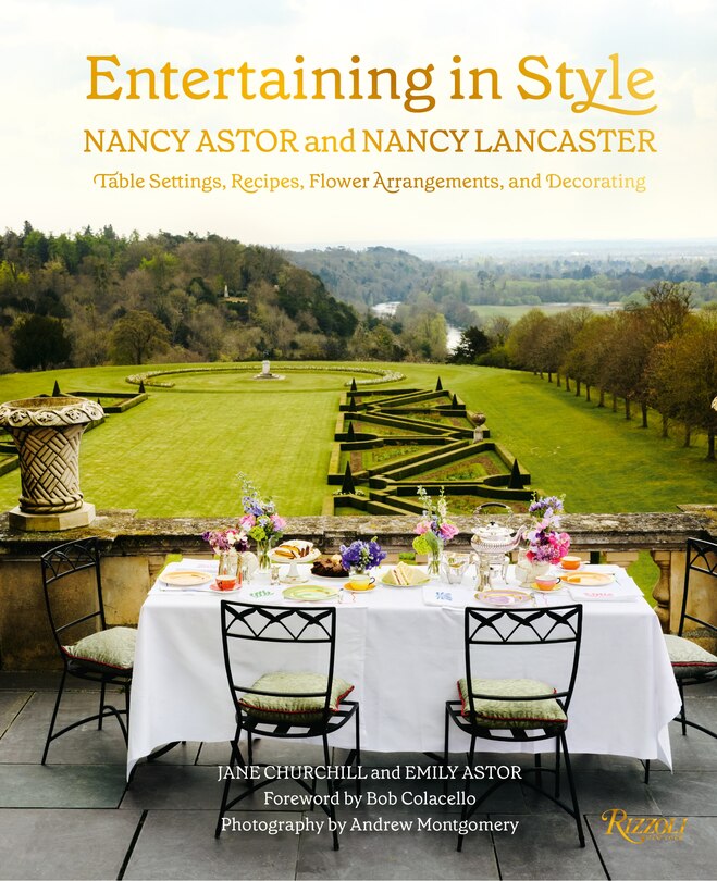 Front cover_Entertaining In Style: Nancy Astor And Nancy Lancaster